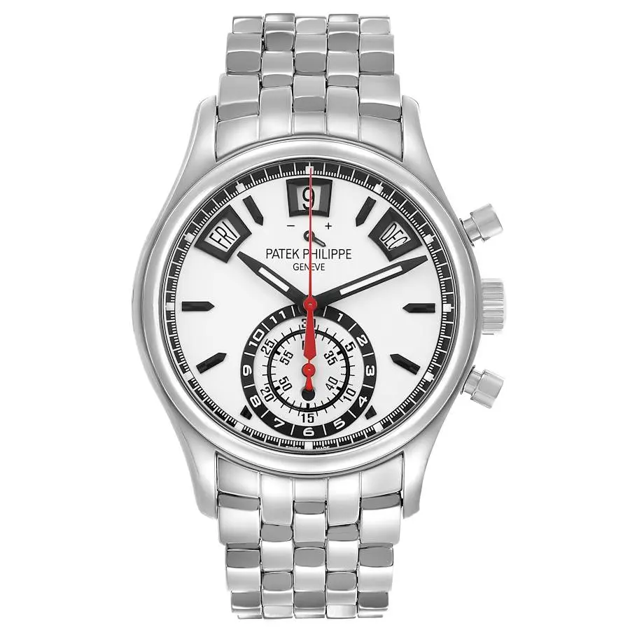 Complications (Reference 5960/1A-001). A 40mm stainless steel automatic