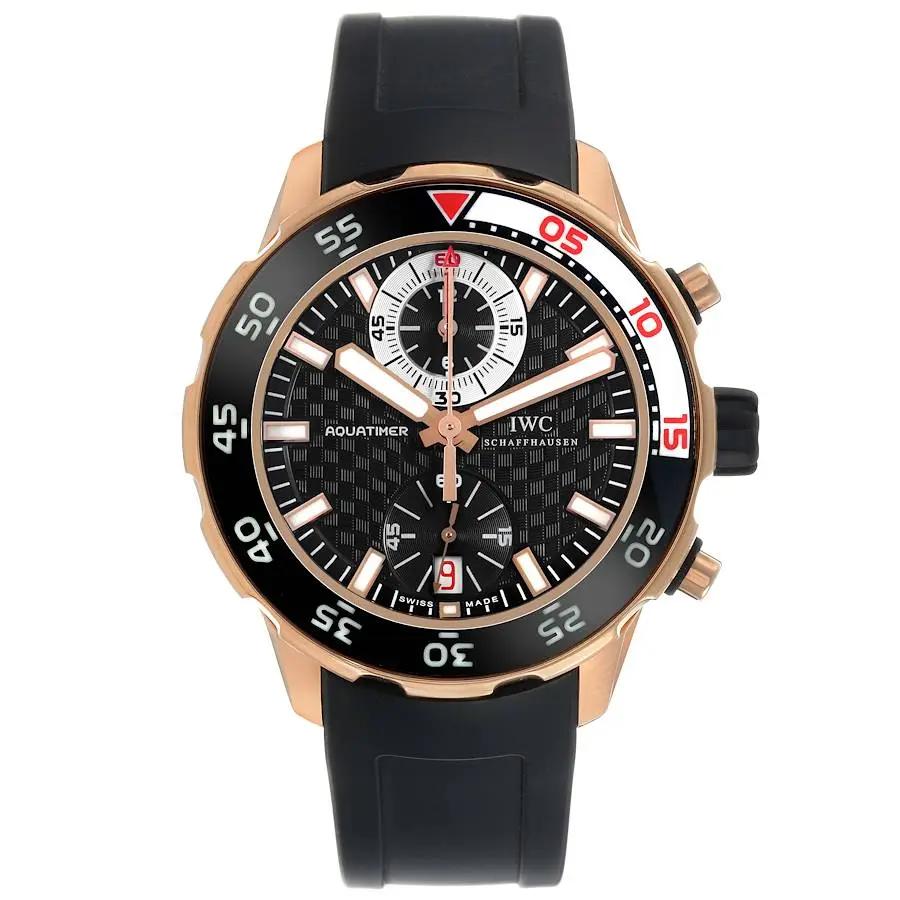 Aquatimer (Reference IW376903). A 44mm rose gold automatic wristwatch