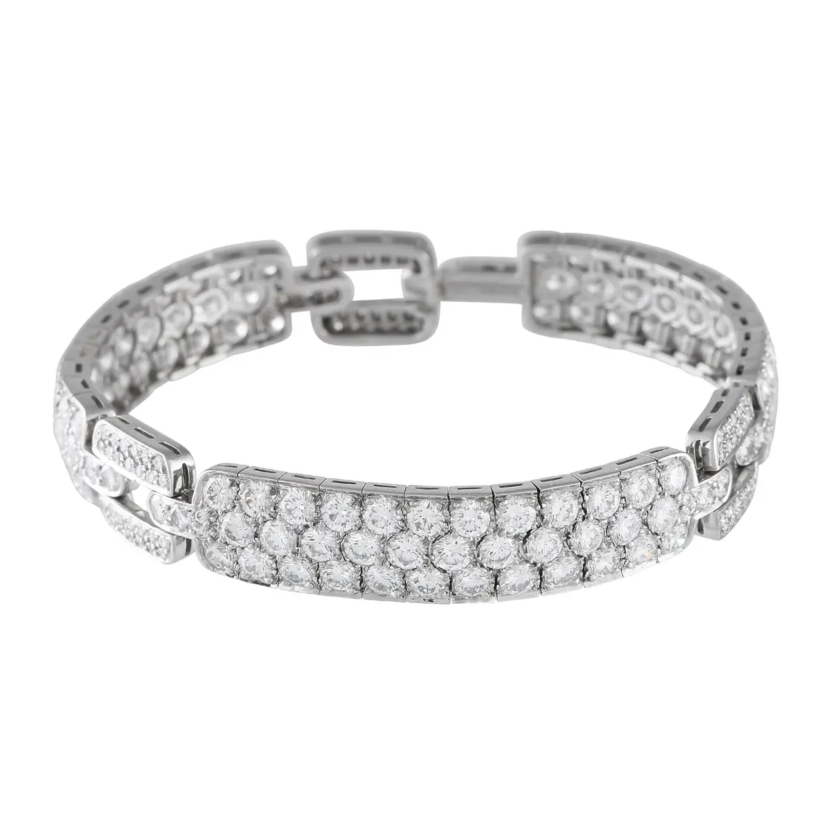 Vintage Platinum and Diamond Bracelet