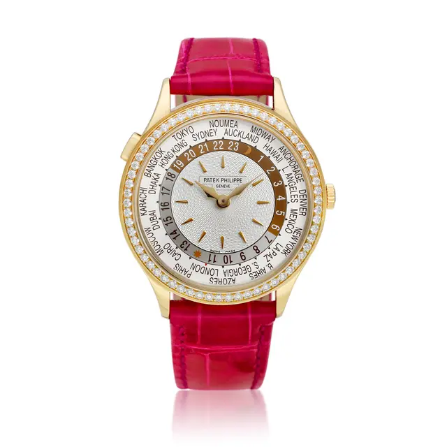 Complications (Reference 7130R-013). A 36mm rose gold diamond-set