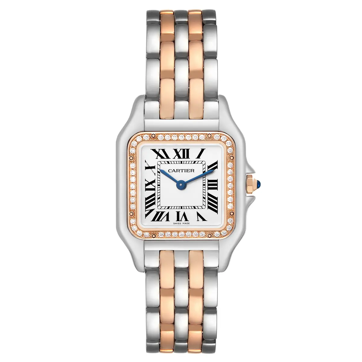 Panthere Medium (Reference W3PN0007). A 37mm stainless steel rose