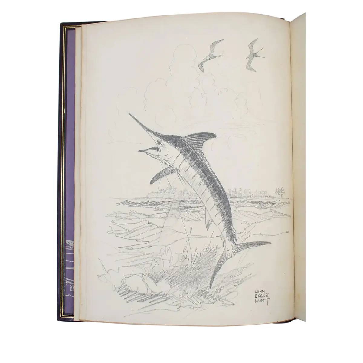 American Big Game Fishing | First Edition, with Signed Drawing by