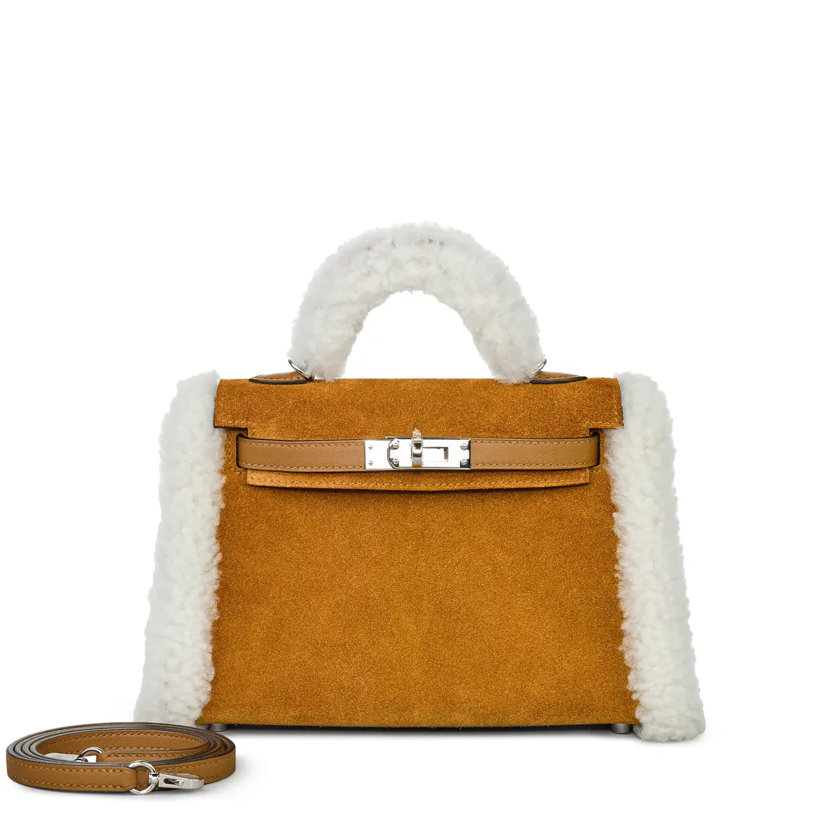 Limited Edition Alezan Swift, Chamois Grizzly and Ecru Shearling Teddy