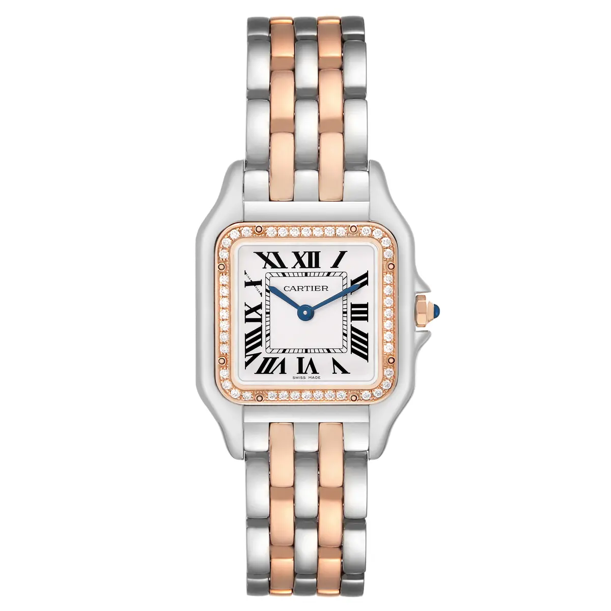 Panthere Medium (Reference W3PN0015). A 36.5mm stainless steel rose
