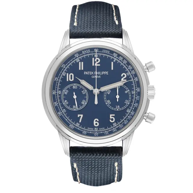 Complications (Reference 5172G-001). A 41mm white gold manual wind