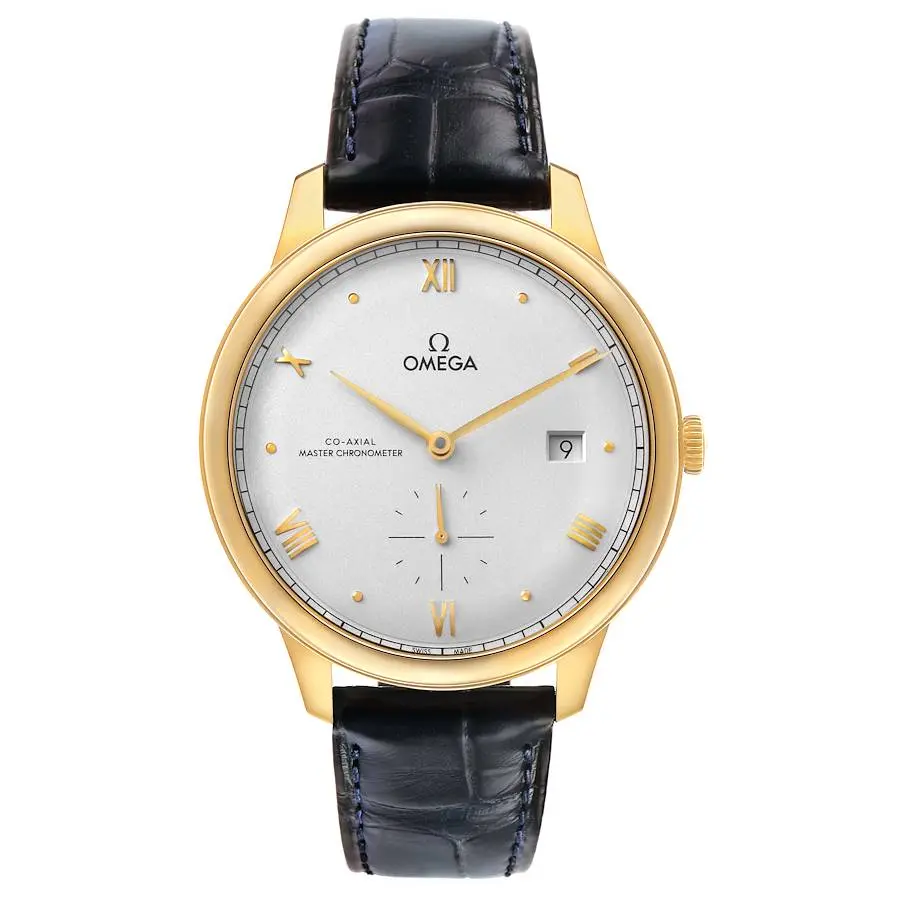 De Ville Prestige (Reference 434.53.41.20.02.001). A 41mm yellow gold