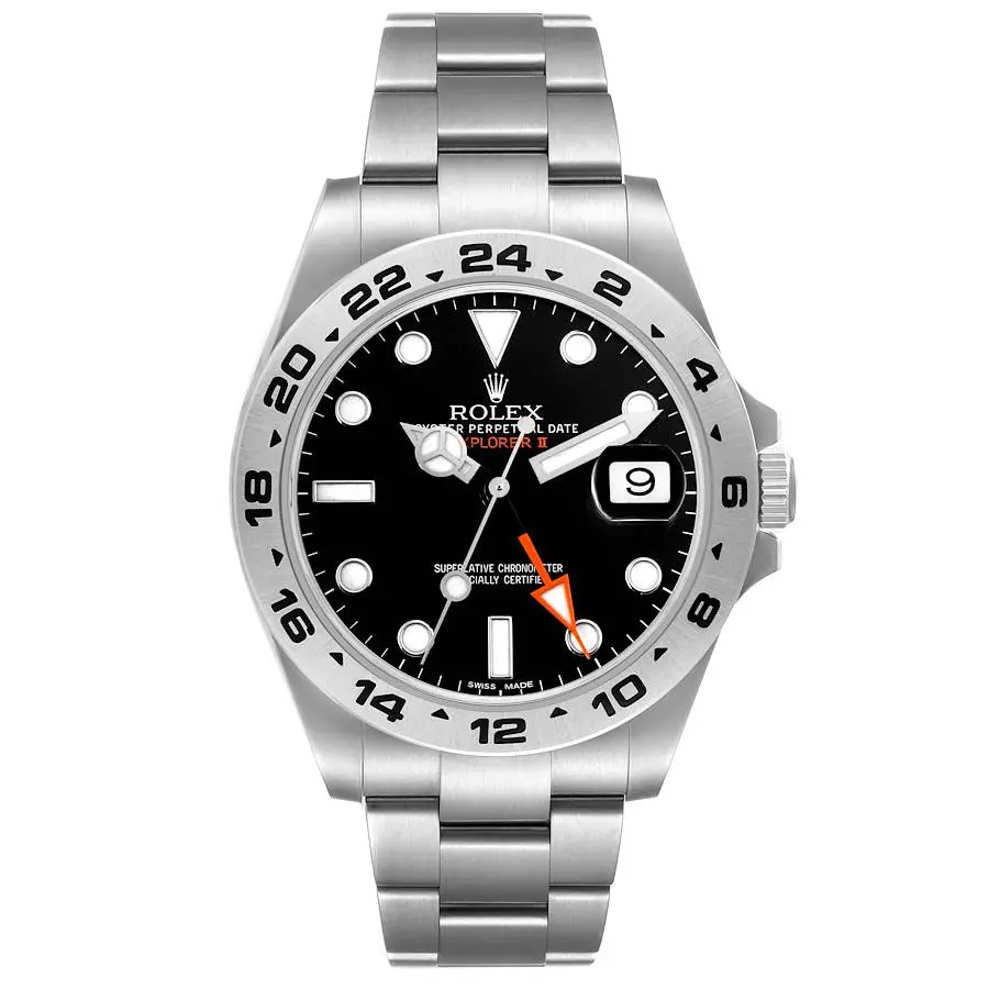 Explorer II (Reference 216570). A 42mm stainless steel automatic wristwatch