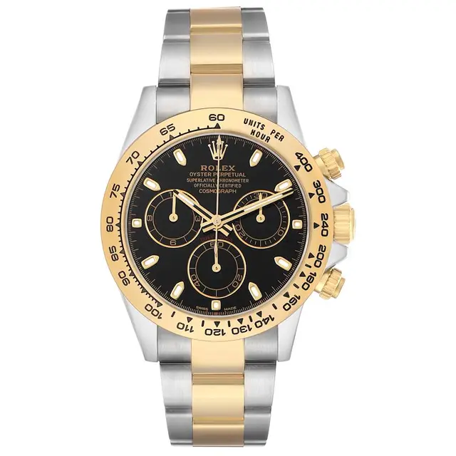 Cosmograph Daytona (Reference 116503). A 40mm stainless steel yellow