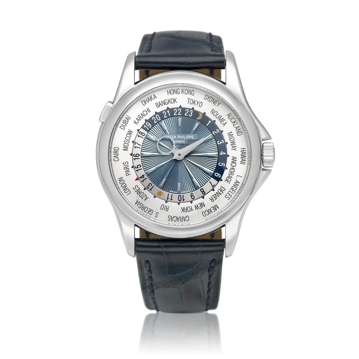 Complications (Reference 5130P-001). A 39.5mm platinum automatic wristwatch
