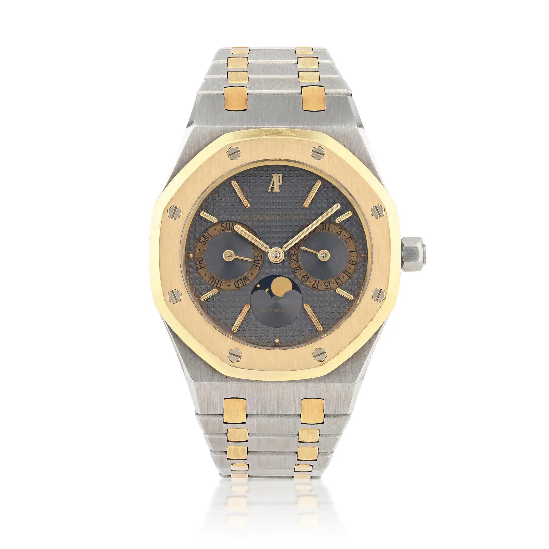 Royal Oak Moonphase, reference 25594SA | Stainless steel and yellow