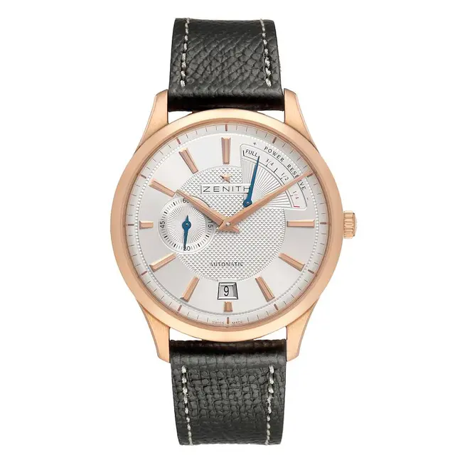 Captain Power Reserve (Reference 18.2120.685/02.C498). A 40mm rose