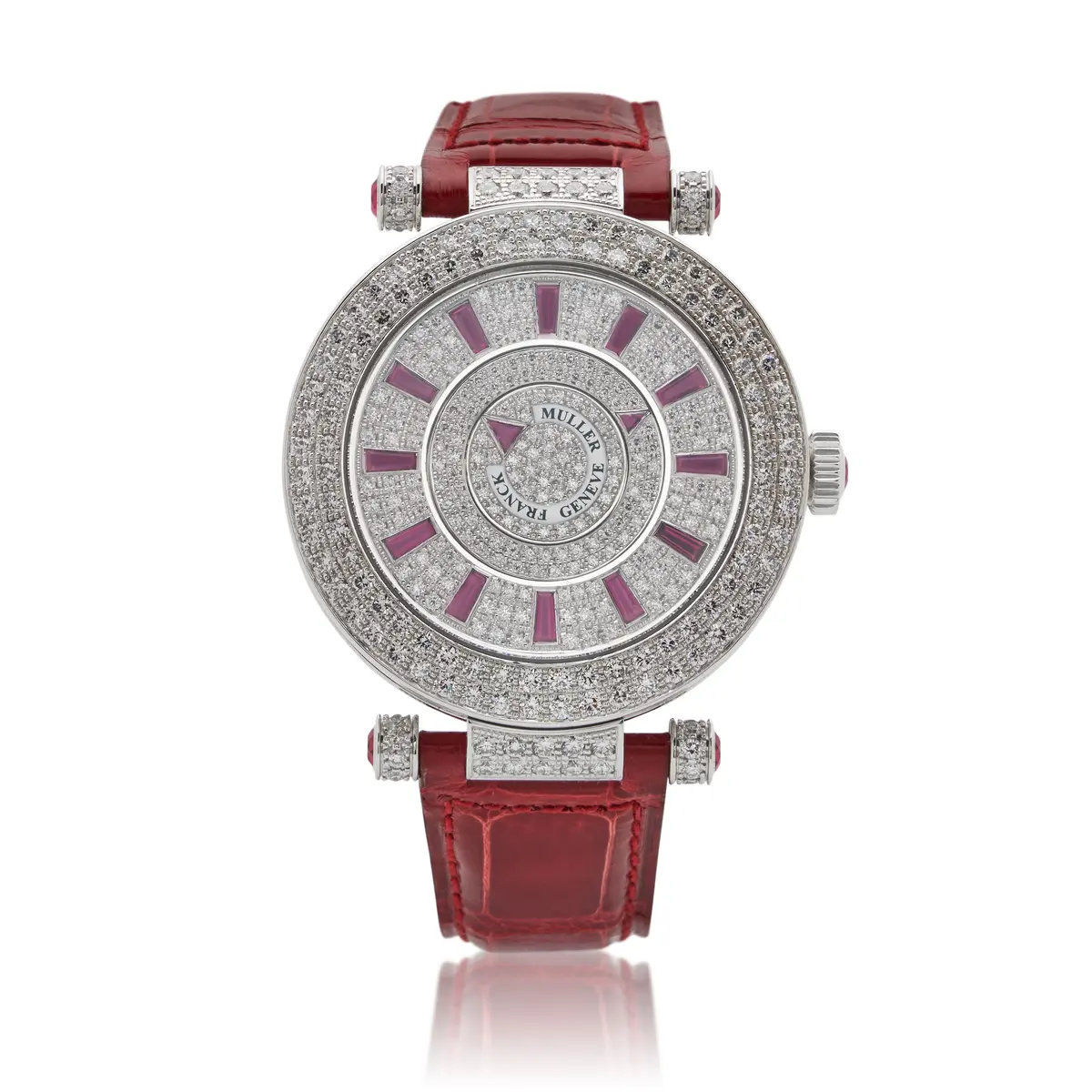 Double Mystery (Reference 42 DM D 2R CD). A 42mm white gold diamond