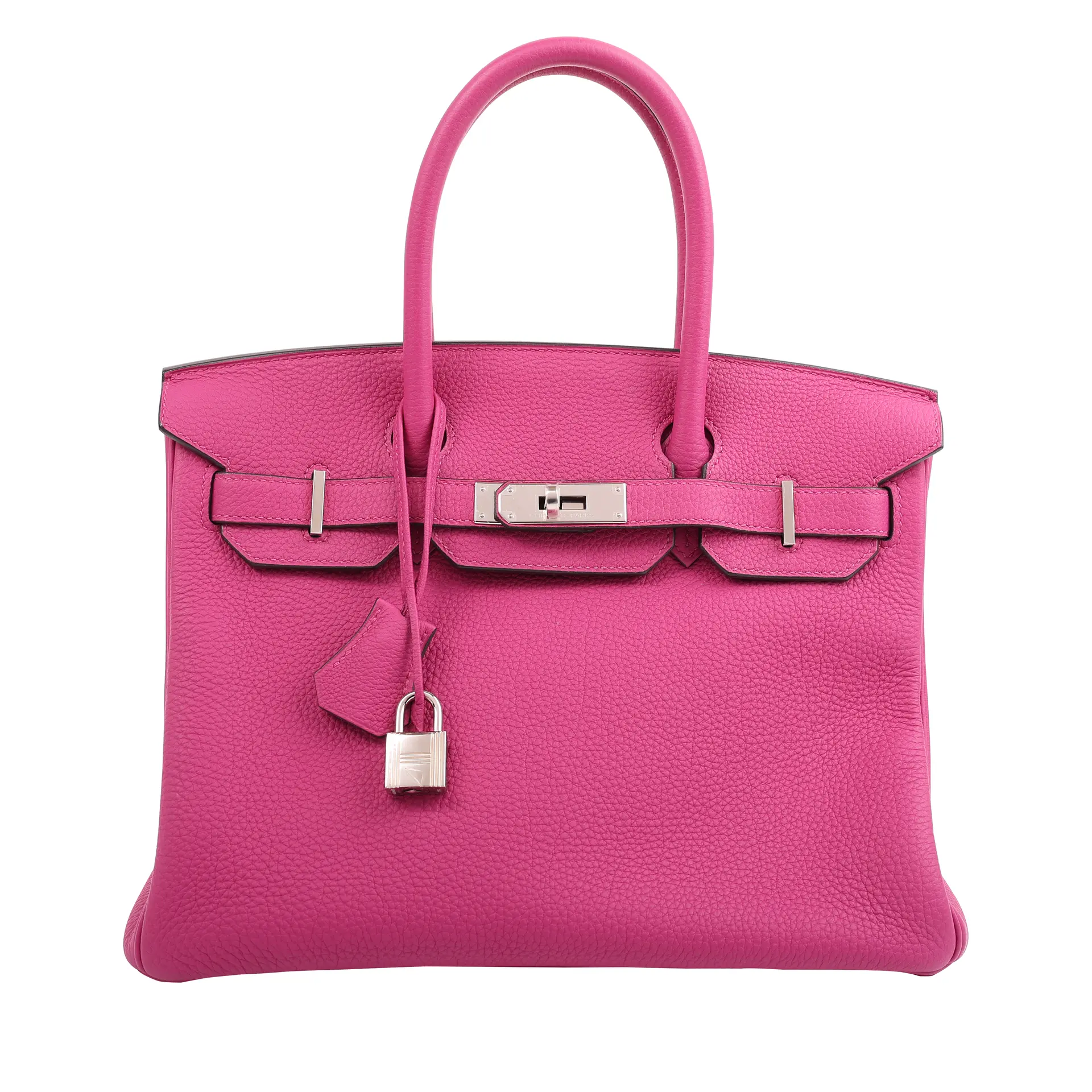 Rose Pourpre Togo Birkin 30 Palladium Hardware, 2017