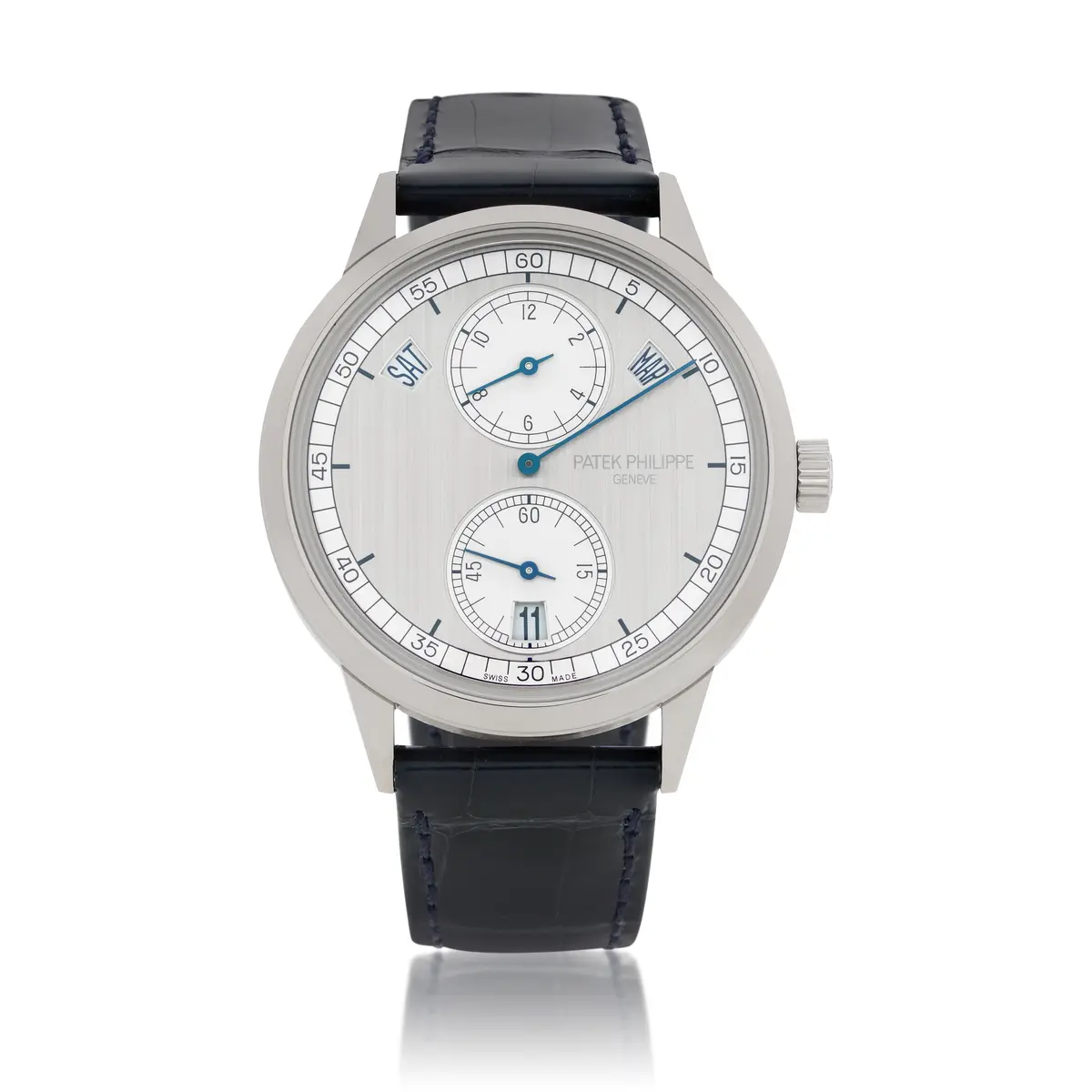 Complications (Reference 5235G-001). A 40mm unworn white gold automatic