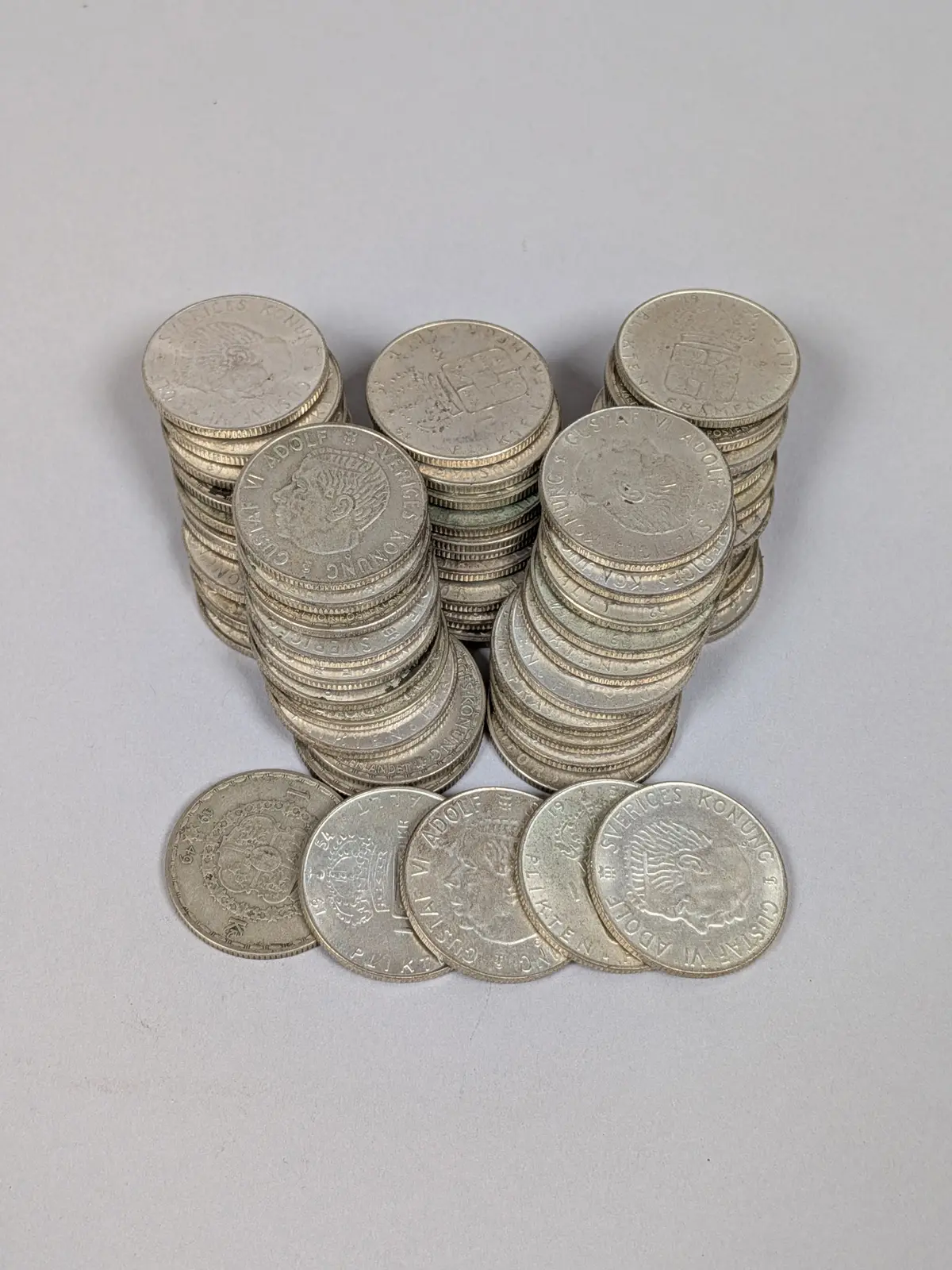 Silvermynt, 1 kr 40 % Silver