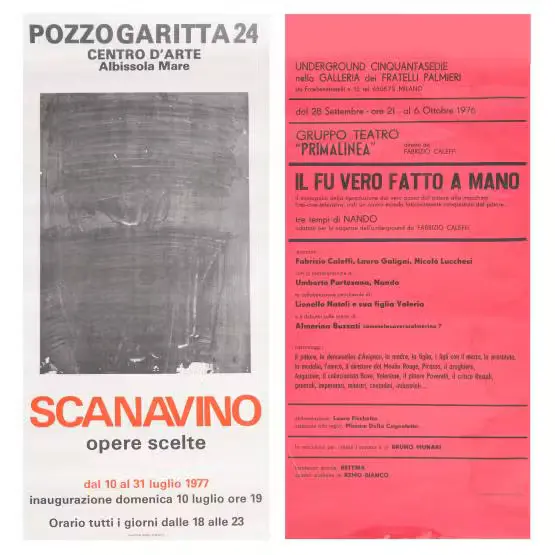 DUE POSTER / MANIFESTI