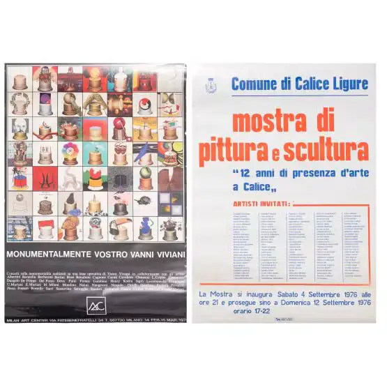 DUE POSTER / MANIFESTI