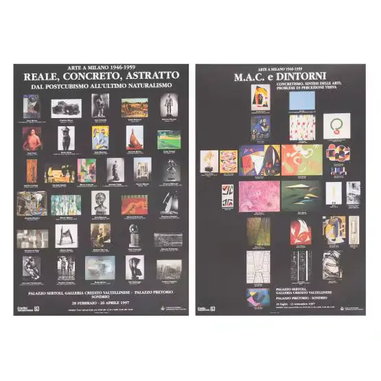 DUE MANIFESTI CON I DUE RELATIVI POSTER / LOCANDINE