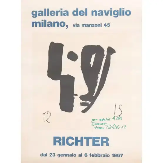 GALLERIA DEL NAVIGLIO MILANO RICHTER DAL 23 GENNAIO AL ....