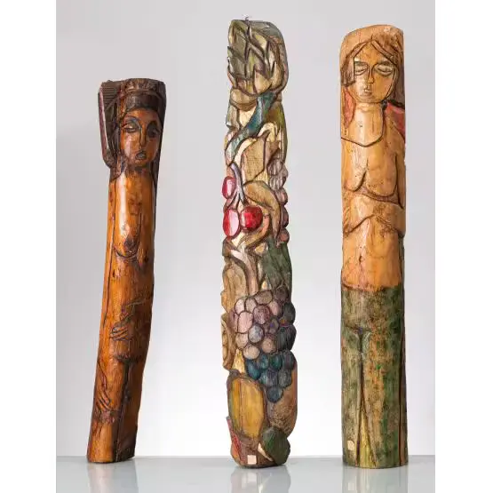 ITALO MANGIAMELI, Tre totem