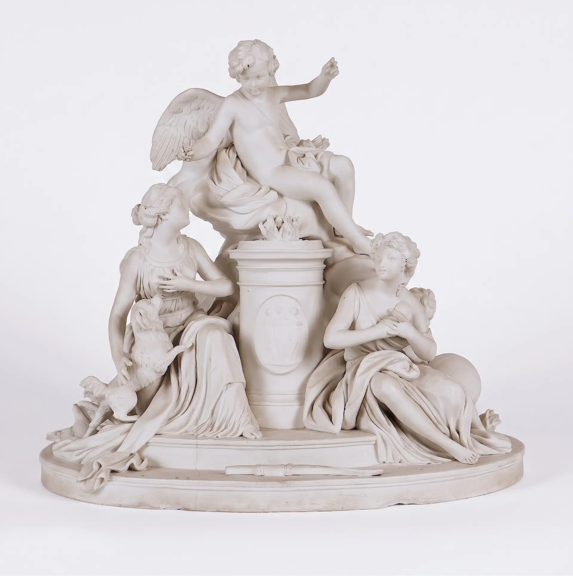 LOUIS-SIMON BOIZOT (1743-1809). SEGÚN. Ofrenda al amor.