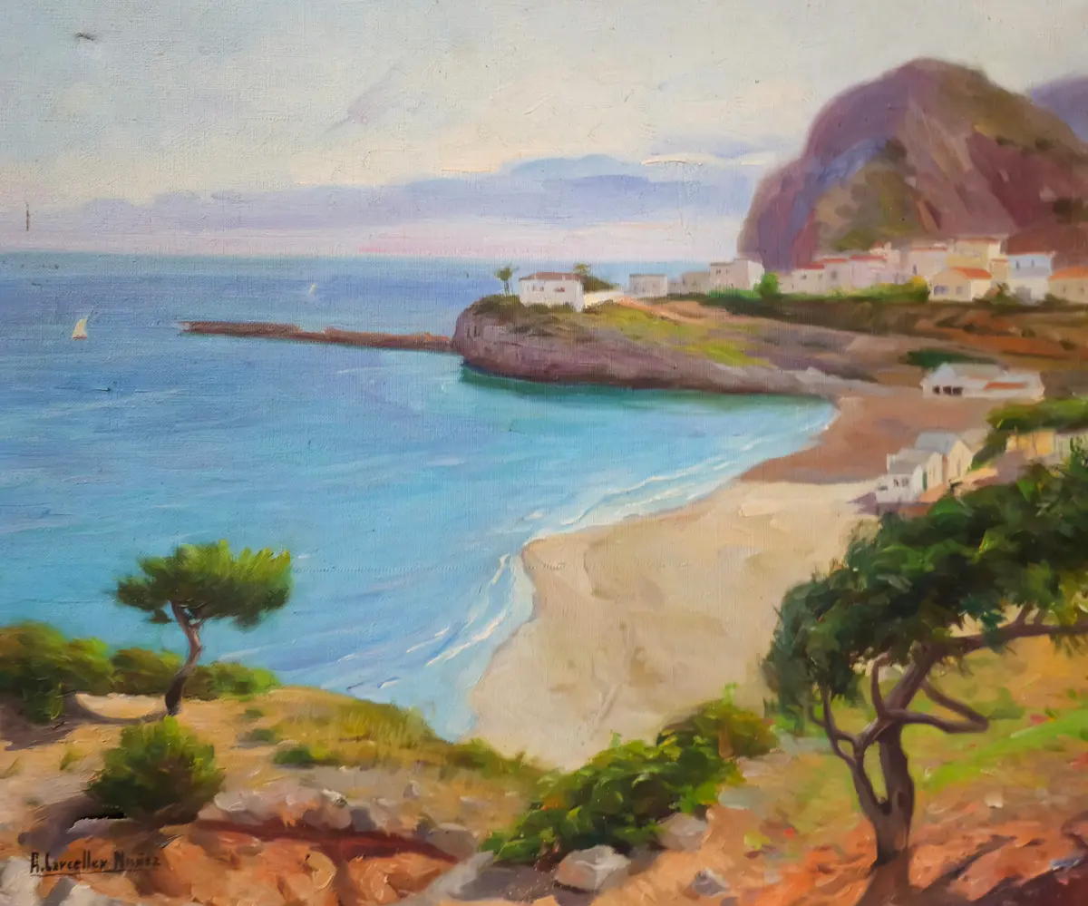 ANDRÉS CARCELLER NUÑEZ. Barcas de pescadores.