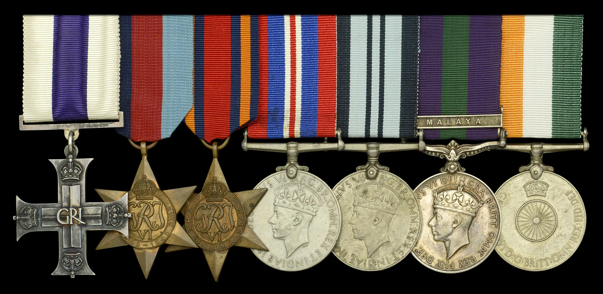 A fine Second War 1945 ‘Burma Operations’ M.C. group of seven awarded