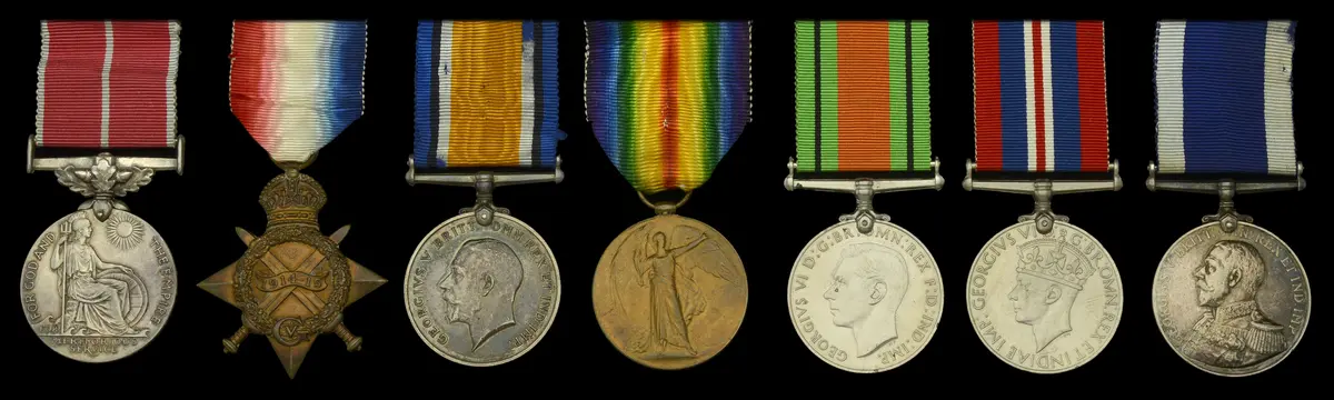 A Second War B.E.M. group of seven awarded to Sick Berth Chief Petty