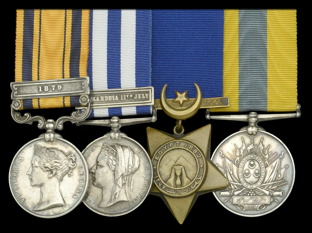 Four: Petty Officer F. W. Fleming, Royal Navy, a member of Active’s