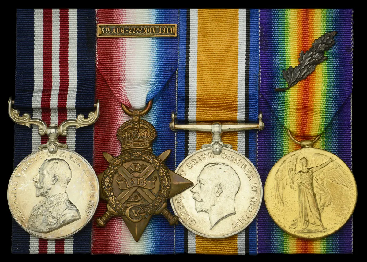 A Great War ‘Western Front’ M.M. group of four awarded to Corporal