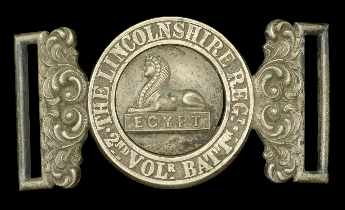 2nd Volunteer Battalion, Lincolnshire Regiment Officer’s Waist Belt