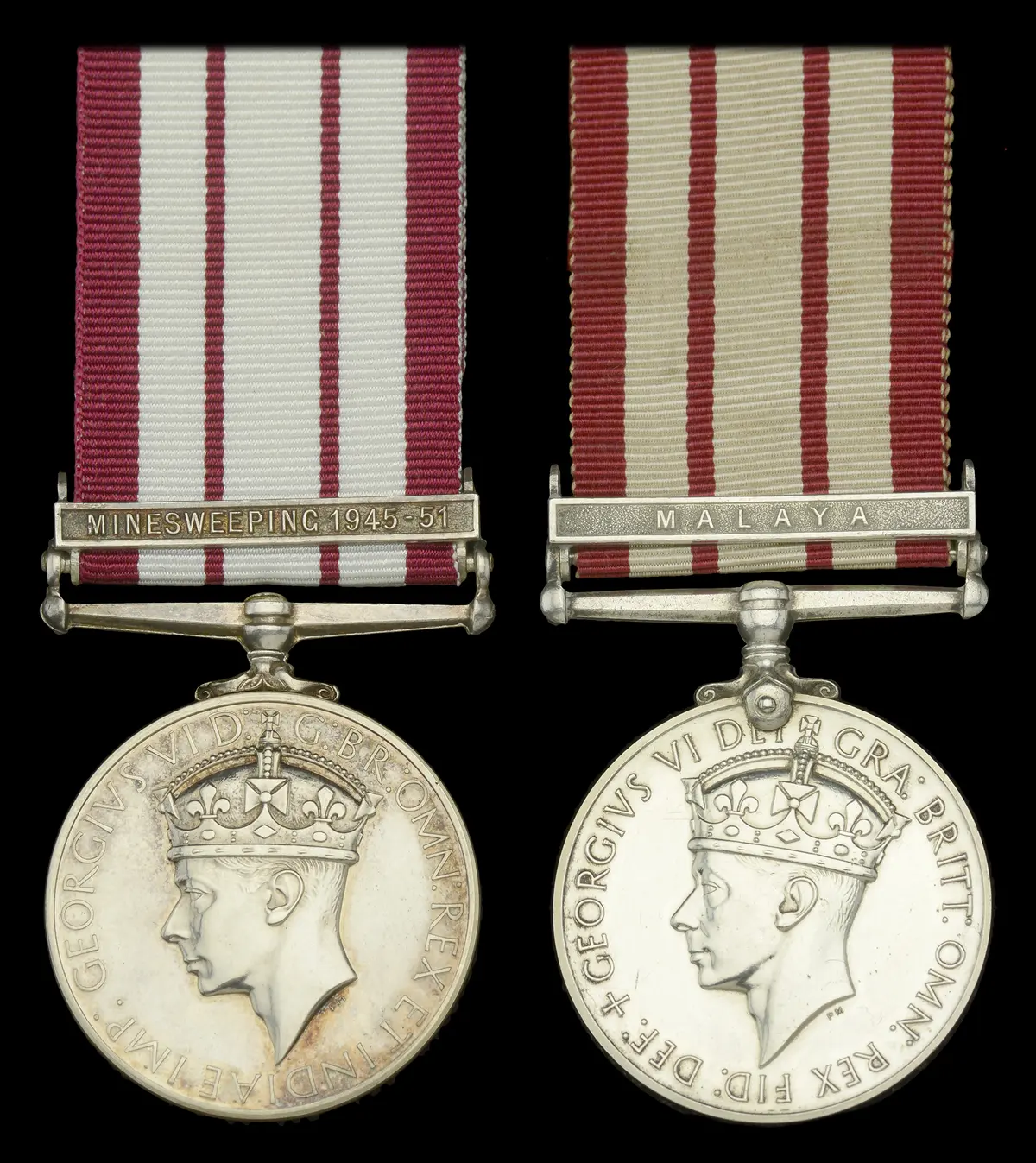 Naval General Service 1915-62, 1 clasp (2), Minesweeping 1945-51 (MX97065