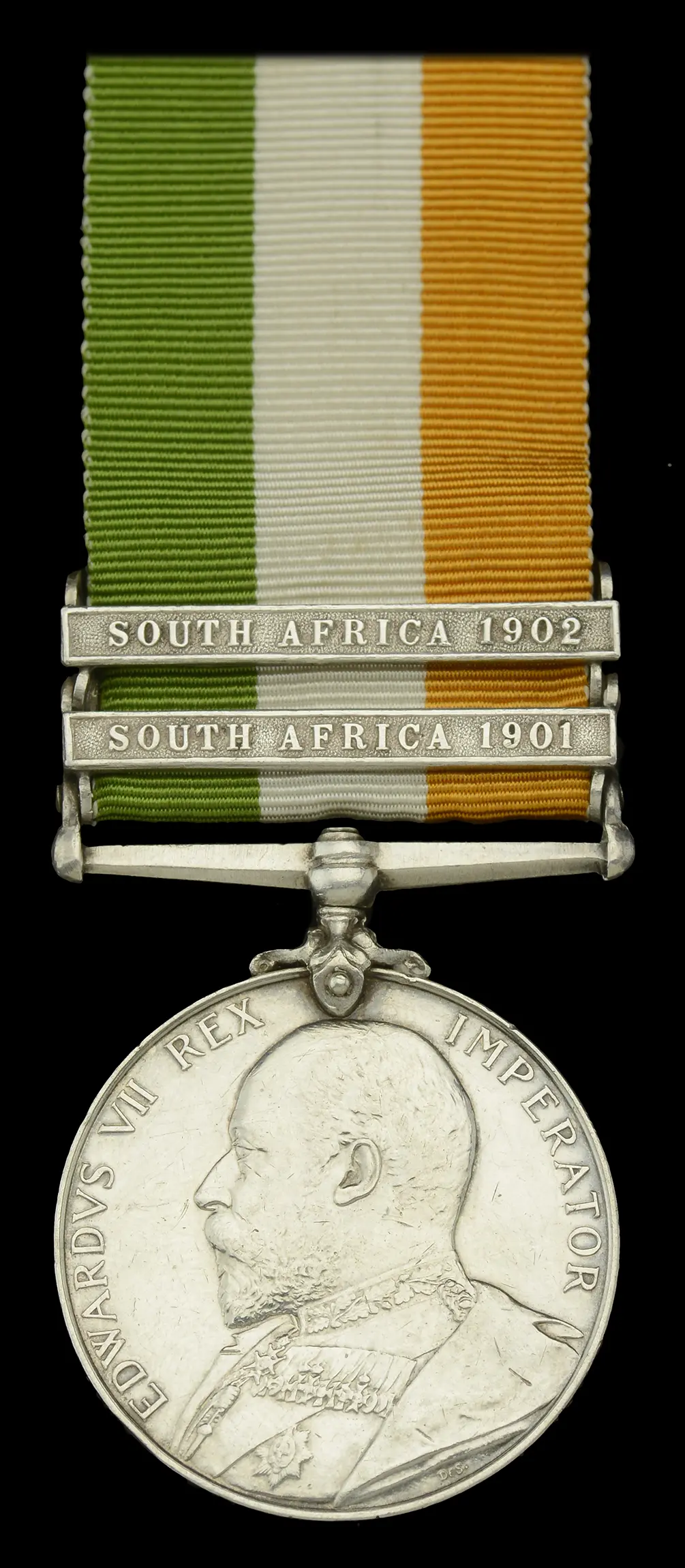 King’s South Africa 1901-02, 2 clasps, South Africa 1901, South Africa