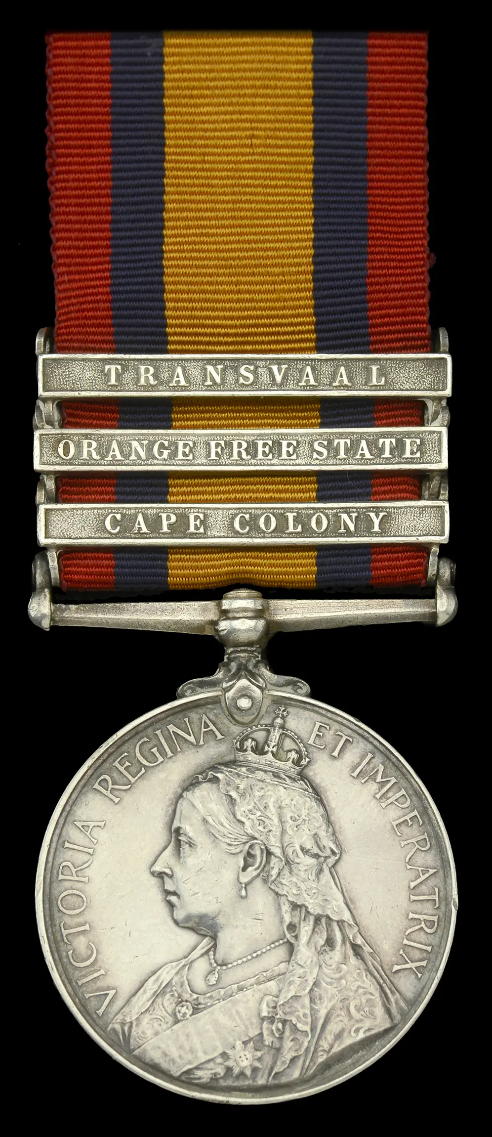 Queen’s South Africa 1899-1902, 3 clasps, Cape Colony, Orange Free