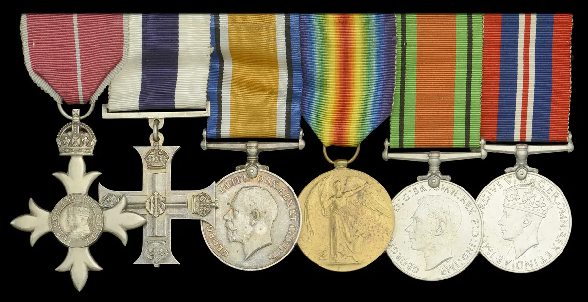 A fine post-War M.B.E., Great War ‘Passchendaele’ M.C. group of six