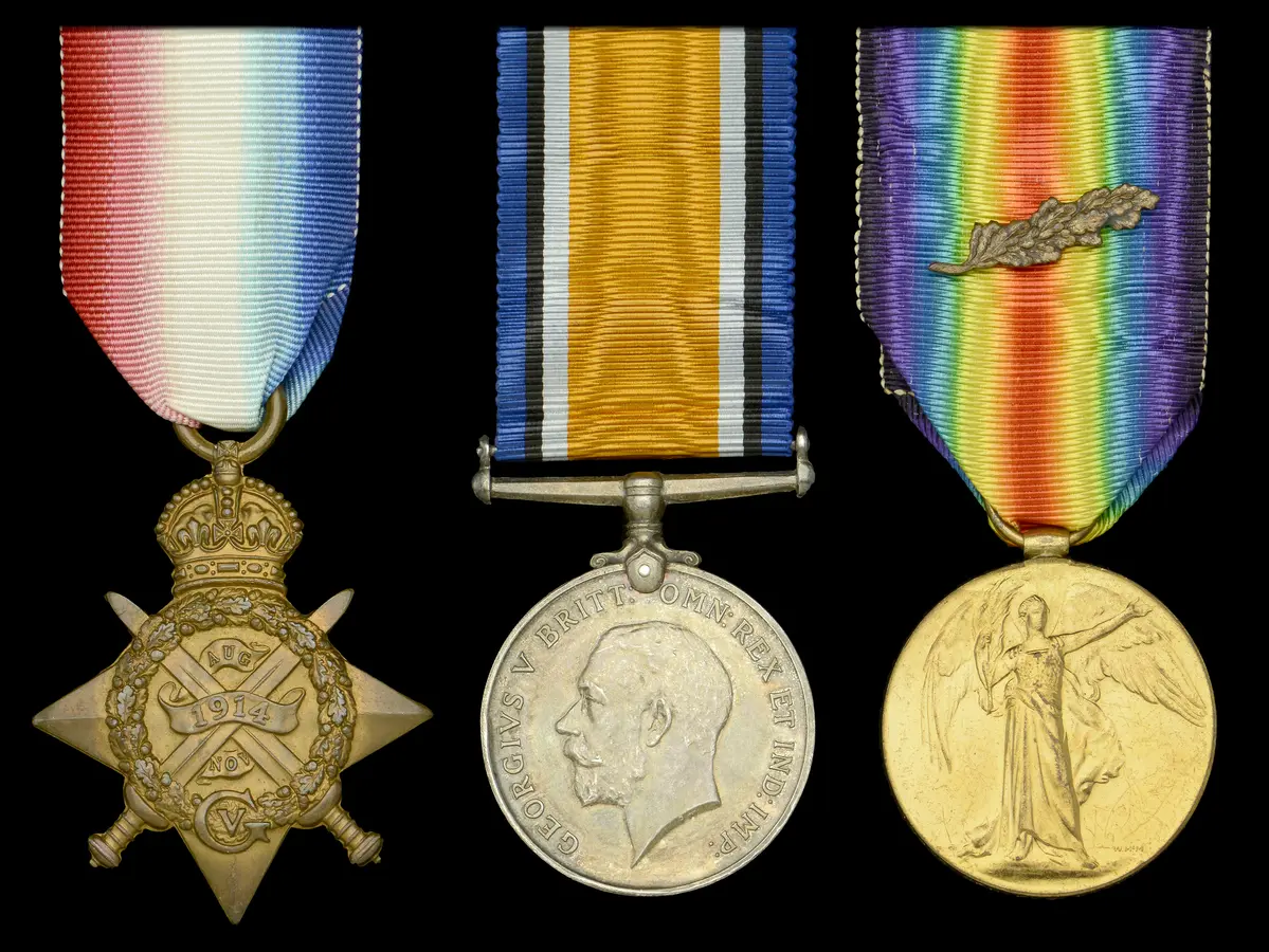 Three: Sapper F. J. B. Woods, Royal Engineers, who was Mentioned in