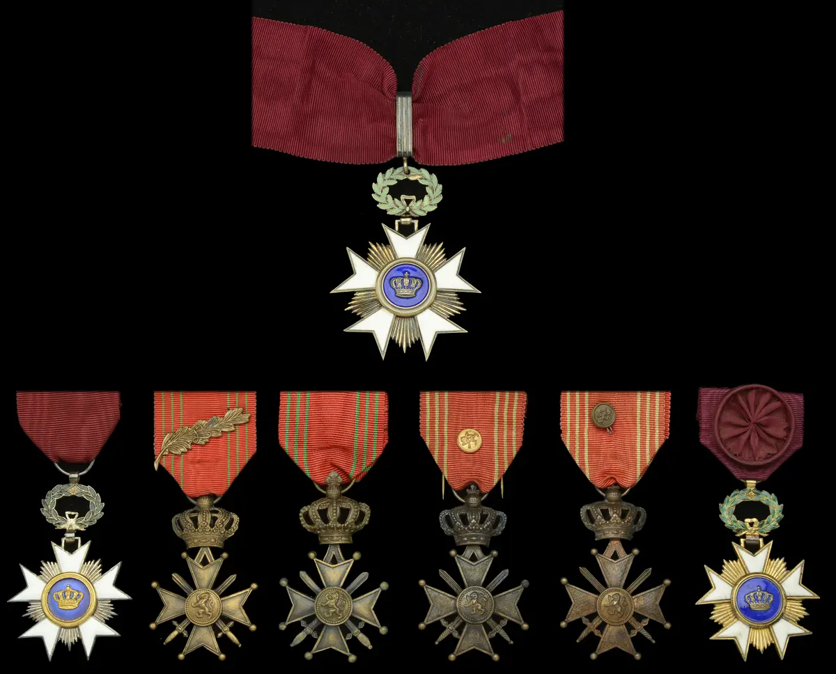 Belgium, Kingdom, Order of the Crown (3), Commander’s neck badge