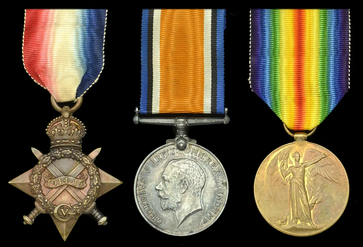 Three: Captain A. H. E. Ashley, Coldstream Guards, who was wounded