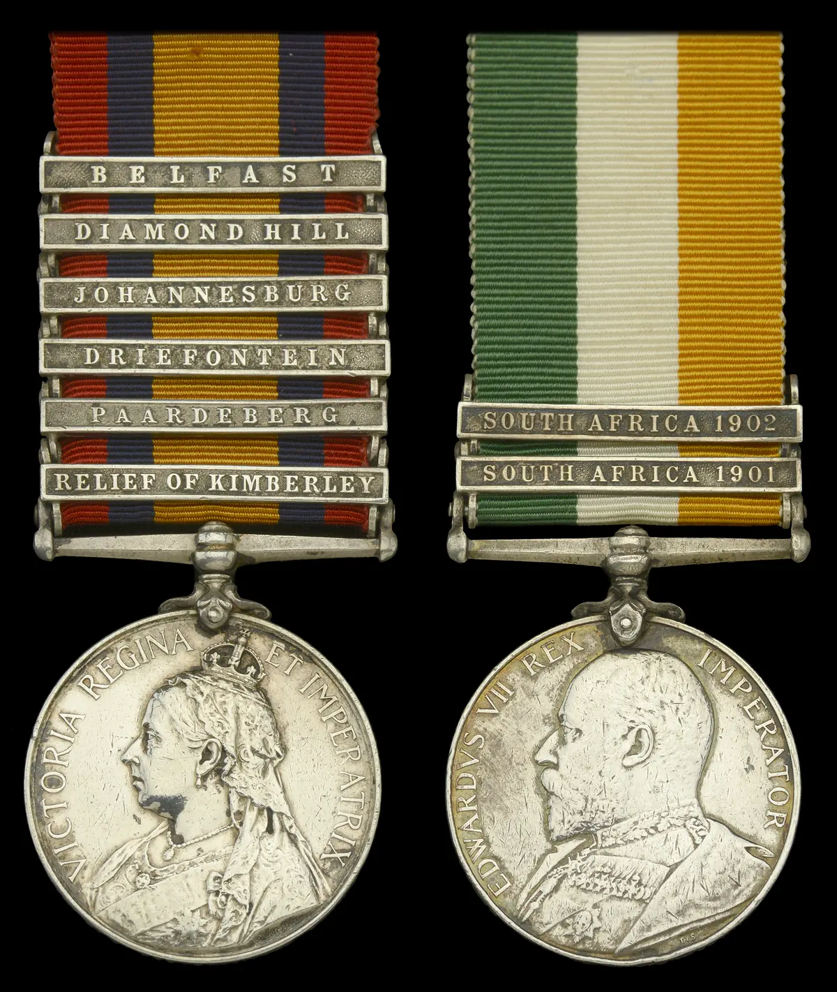 Pair: Driver C. J. Cooksey, Royal Horse Artillery Queen’s South Africa