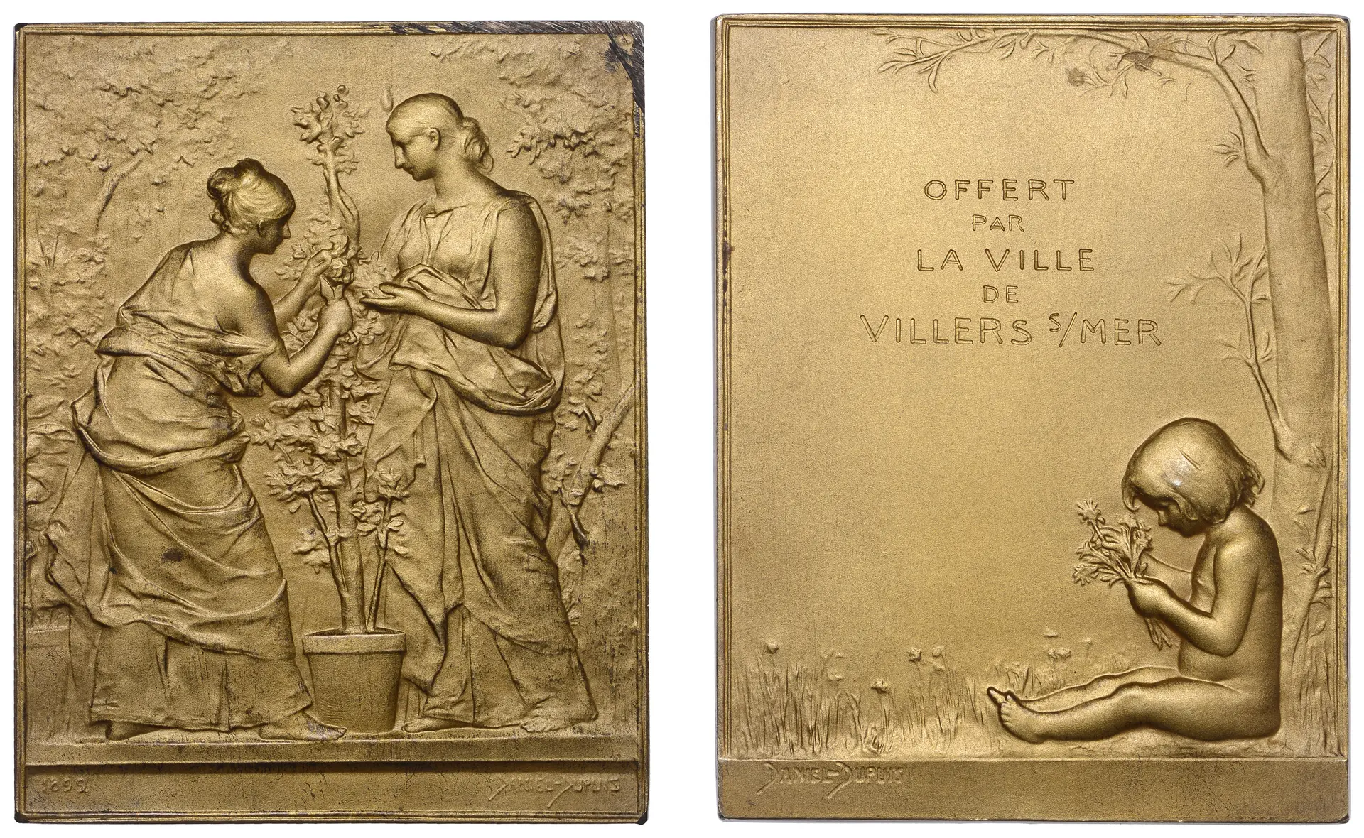 FRANCE, L’Horticulture, or La Science enseigne l’Horticulture à la
