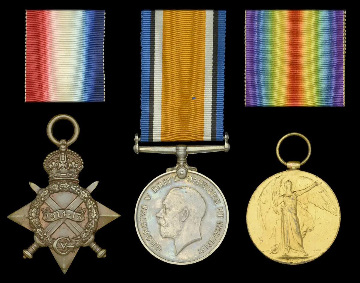 Three: Leading Stoker A. Webb, Royal Navy, who served in Submarines