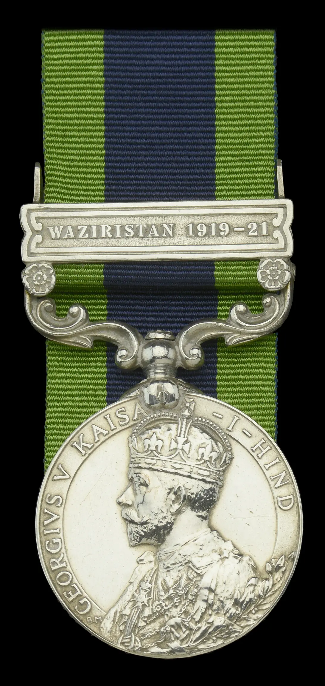 India General Service 1908-35, 1 clasp, Waziristan 1919-21 (333735.
