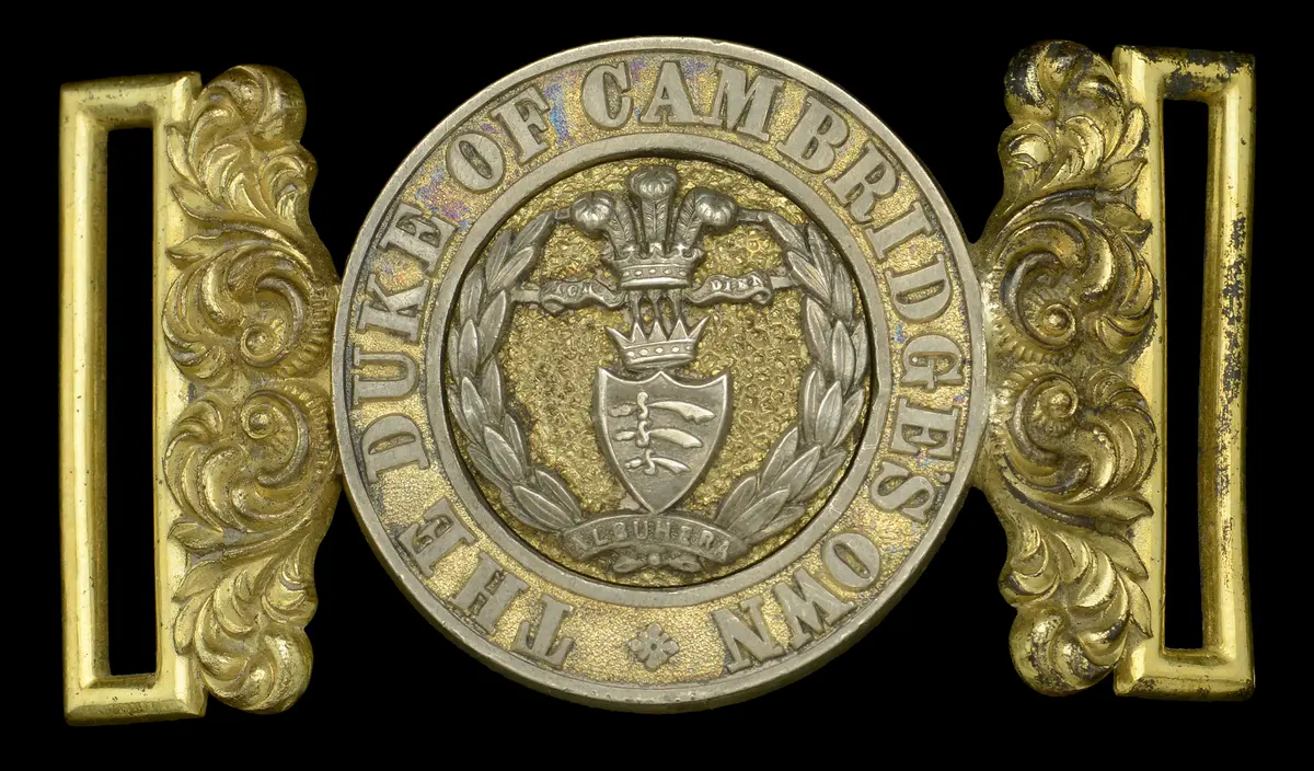 The Middlesex Regiment Victorian Officer’s Waist Belt Clasp A very