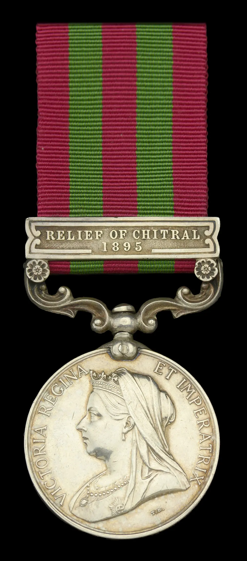 India General Service 1895-1902, 1 clasp, Relief of Chitral 1895 (3583