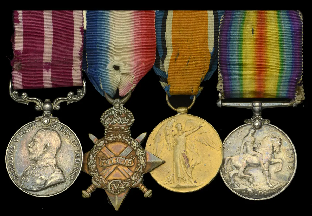 Four: Sergeant R. L. Williams, Royal Welsh Fusiliers, later 4th Field
