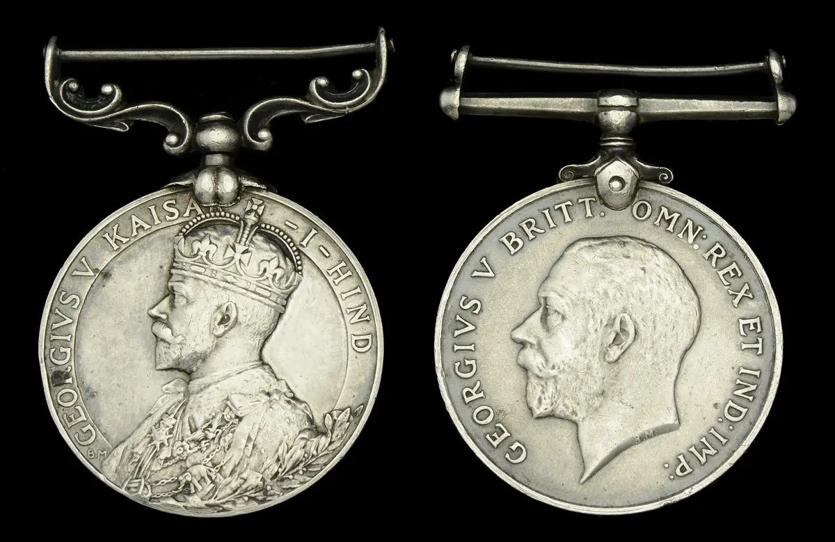 A Great War ‘French theatre’ I.D.S.M. pair awarded to Risaldar Khurshed