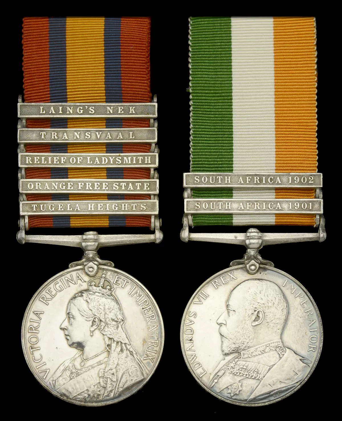 Pair: Driver S. J. Clements, Royal Field Artillery Queen’s South Africa