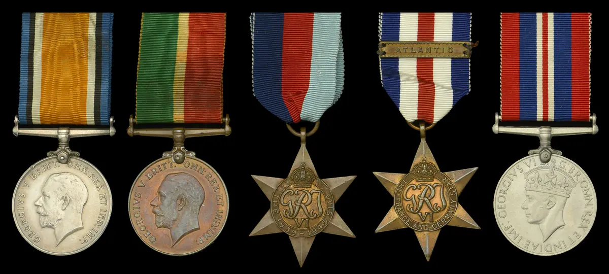 Five: Pilot W. S. Ballard, Mercantile Marine, who served in both World