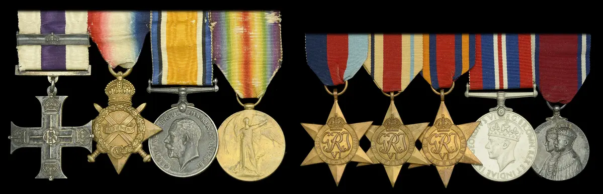 A fine Great War ‘Western Front’ M.C. and Second Award Bar group of