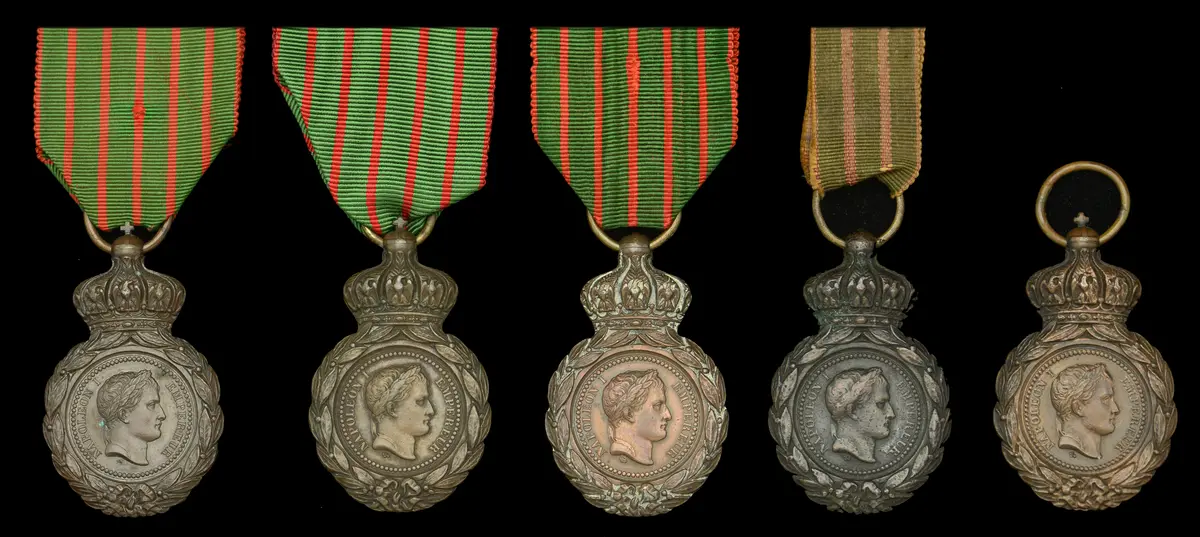 France, Second Empire, St. Helena Medal (5), bronze, generally good
